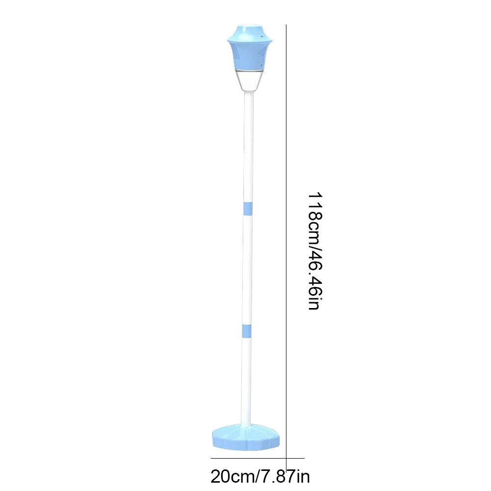 Automatic Bubble Blower with Lights Music Standing Bubble Machine for Kids Summer Outdoor Party Birthday Toy