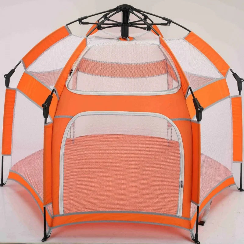 One-Click Open Visual Tent Baby Fence Indoor Game House for Outdoor Use Durable and Safe for Babies