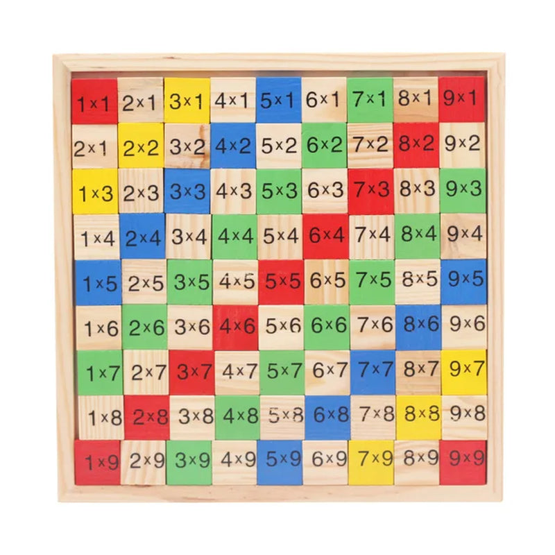 Hot Selling Baby Education Toys Montessori Box Digital Clock Math Toy Number Digital Counting Wood Stick Baby Kids Toy Gifts ZXH