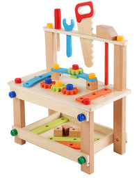 Montessori for Kid Children'S Educational Toys Chair Designer Set of Tools Wooden Toys Christmas Gifts for Girls Boys
