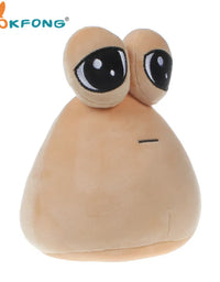 Hot Game My Pet Alien Pou Plush Toy Furdiburb Emotion Alien Plushie Stuffed Animal Pou Doll 22cm
