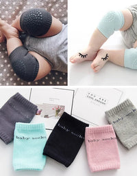 0-3 Year Baby Knee Pads Kids Non Slip Crawling Elbow Cushion Infant Toddlers Protector Safety Kneepad Girls Boys Leg Warmer
