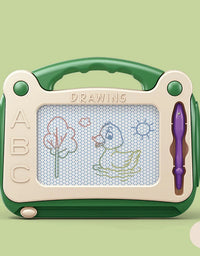 Mini Magnetic Drawing Board Erasable Colorful Writing Pad With One Pen Painting Graffiti Art Educational Preschool Tool Kids Toy
