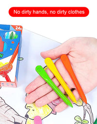 12/18 Colors Triangular Crayons Safe Non-toxic Triangular Colouring Pencil For Students Kids Children Stationery Drawing Toys
