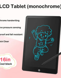 8.5/10/12/16 in LCD Drawing Tablet For Children's Toys Painting Tools Electronics Writing Board Boy Kids Educational Toys Gifts
