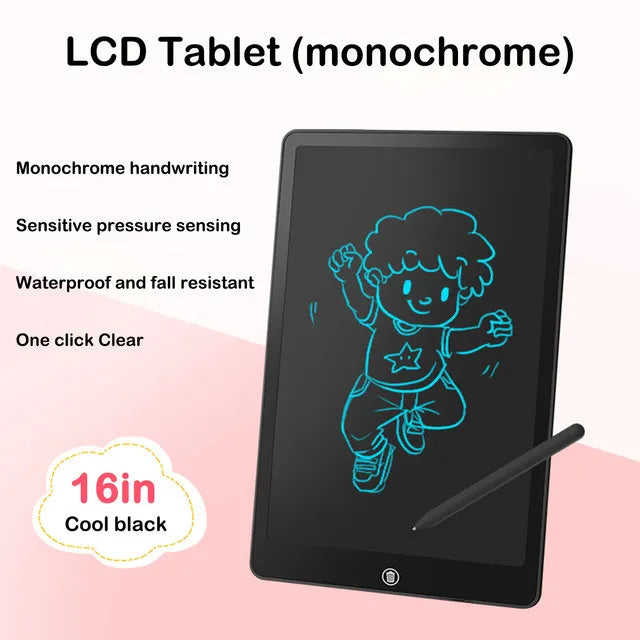 8.5/10/12/16 in LCD Drawing Tablet For Children's Toys Painting Tools Electronics Writing Board Boy Kids Educational Toys Gifts