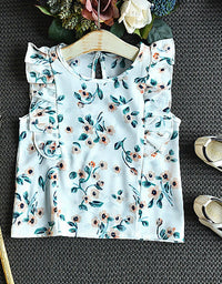 Bear Leader Girls Clothing Sets New Summer Sleeveless T-shirt+Print Bow Skirt 2Pcs for Kids Clothing Sets Baby Clothes Outfits
