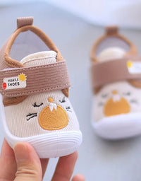 Infant Kids Baby Cartoon Anti Kicking Functional Shoe Soft Sole Squeaky Sneakers Boy Causal Loafers Toddler Girl Non-slip Shoes

