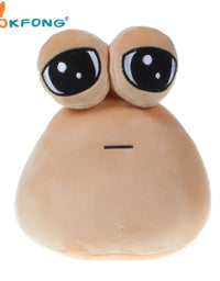 Hot Game My Pet Alien Pou Plush Toy Furdiburb Emotion Alien Plushie Stuffed Animal Pou Doll 22cm
