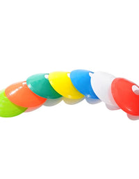 10pcs Cone Set Football Training Equipment for Kid Pro Disc Cones Agility Exercise Obstacles Avoiding Sport Training Accessories
