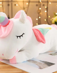 Kawaii Horse Plush 25/50cm Soft Stuffed Huggable Dolls Animal Acompany Toys Children Girl Birthday Gifts
