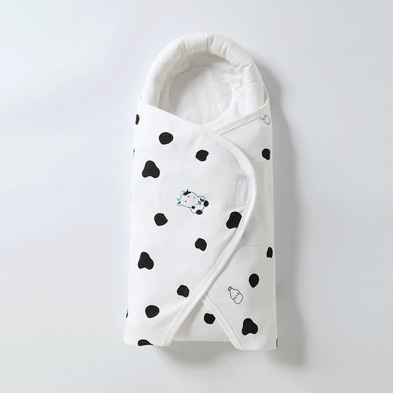 Newborn Baby Sleeping Bag Ultra-Soft Warm Blanket Pure Cotton Cocoon Infant Boys Girls Clothes Nursery Wrap Swaddle Bebe