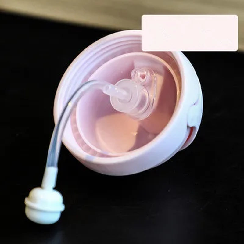 250Ml Baby Feeding Cup with Straw Children Learn Feeding Drinking Bottle Kids Training Cup with Straw